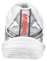 Kinder Tennisschuhe Mizuno  Breakshot 3 CC White/IgnititonRed