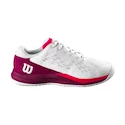 Kinder Tennisschuhe Wilson Rush Pro Ace Jr White/Beet Red  EUR 38 2/3