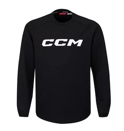 Kinderpulli CCM LOCKER ROOM FLEECE CREW Black