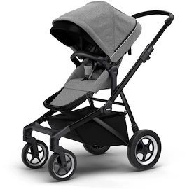 Kinderwagen Thule Sleek Grey Melange on Black