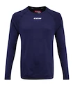 Kompressionsshirt CCM  LS Premium Training Tee True Navy Senior