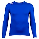 Kompressionsshirt Warrior  Compression LS Blue Junior