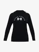 Mädchen Hoodie  Under Armour  Tech Graphic LS Hoodie-BLK