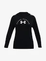 Mädchen Hoodie  Under Armour  Tech Graphic LS Hoodie-BLK