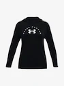 Mädchen Hoodie  Under Armour  Tech Graphic LS Hoodie-BLK L