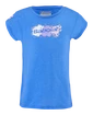 Mädchen T-Shirt Babolat  Exercise Cotton Tee Girl French Blue 6 - 8 Jahre