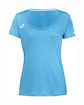 Mädchen T-Shirt Babolat  Play Cap Sleeve Top Girl Cyan Blue 8 - 10 Jahre