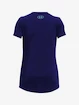 Mädchen T-Shirt Under Armour  Tech Wordmark SSC-BLU