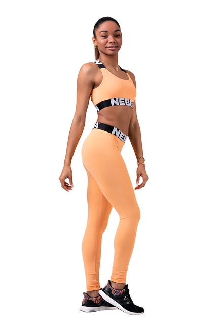 Nebbia Squad Hero Scrunch Butt Leggings 528 hell orange