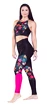 Oberteil für Frauen MadMax  Flower Power Crop Top MSW315