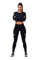 Oberteil für Frauen Nebbia Honey Bunny Crop Top 821 black S