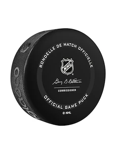 Offizieller Puck des Spiels Inglasco Inc.  NHL Outdoors Lake Tahoe Philadelphia Flyers vs Boston Bruins