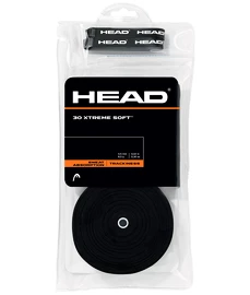 Overgrip Head Xtreme Soft Black (30 Pack)