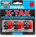 Overgrip Karakal  X-Tak Overgrip 3er Red