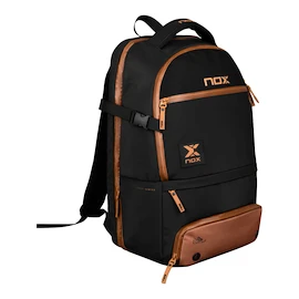 Padelrucksack NOX Luxury Open Series Black/Brown Backpack