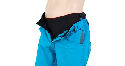 Radshorts für Herren Sensor  Cyklo Charger Turquoise M