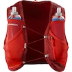 Running Vest  Salomon  Active Skin 8 Red Dahlia/High Risk Red