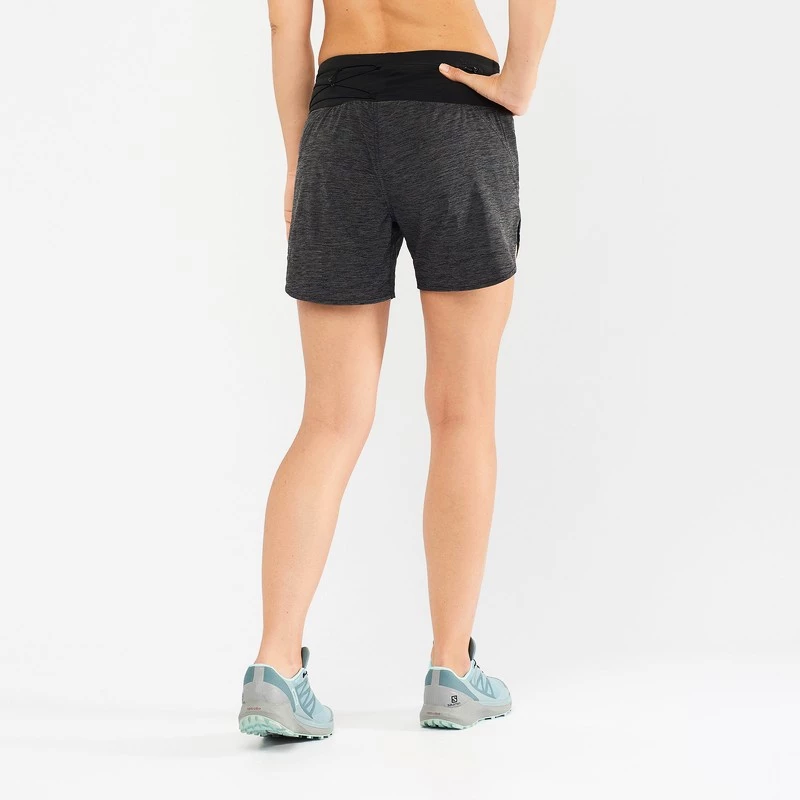 Damen Shorts Salomon XA 2in1 Short W Black Sportega