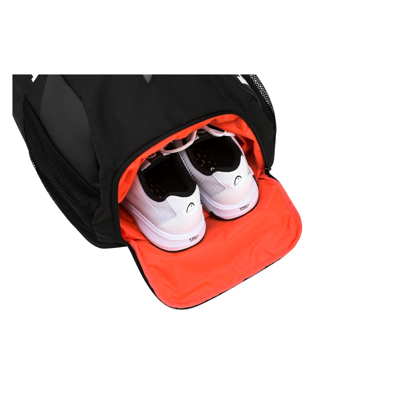 Schlägerrucksack Head Tour Team Backpack Black/Orange | Sportega