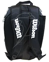 Schlägerrucksack Wilson Tour LG Backpack Black/Silver ´13