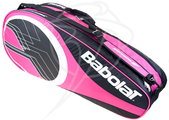 Schl gertasche Babolat Club Line Racket Holder X6 Pink 13 Sportega