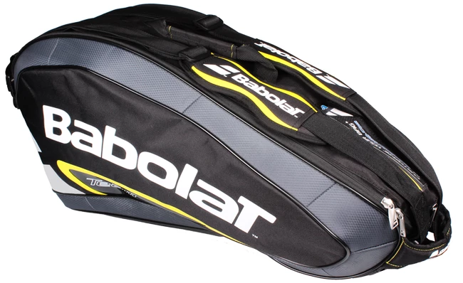 Schl gertasche Babolat Team Line Racket Holder X6 Yellow Sportega