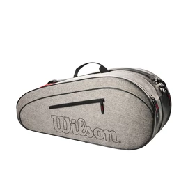 Schlägertasche Wilson Team 6 PK Heather Grey