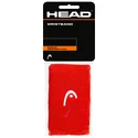 Schweißband Head  Wristband 5´´ Red (2 Pack)