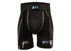 Shorts mit Tiefschutz Blue Sports Compression Senior