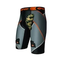 Shorts mit Tiefschutz Shock Doctor  30160 X-Fit Cross Comp.Hockey Short Black/Grey Senior