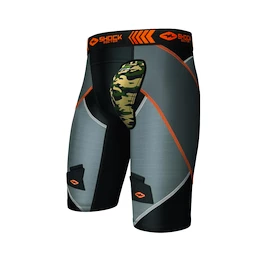 Shorts mit Tiefschutz Shock Doctor 30160 X-Fit Cross Comp.Hockey Short Black/Grey Senior