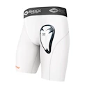 Shorts mit Tiefschutz Shock Doctor  BioFlex Cup White Senior S