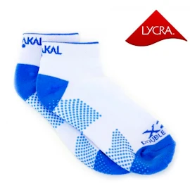 Socken Karakal Socks X2+ Female Trainer White/Blue-36-41