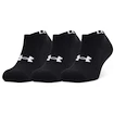 Socken Under Armour  Core No Show 3Pk-BLK  XL