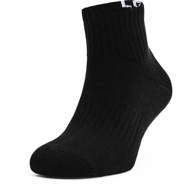 Socken Under Armour  Core QTR 3PK-BLK