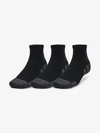 Socken Under Armour Performance Tech 3pk Qtr-BLK