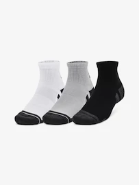 Socken Under Armour Performance Tech 3pk Qtr-GRY