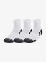 Socken Under Armour  Performance Tech 3pk Qtr-WHT