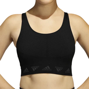 Sport BH adidas  Aeroknit Light Support Bra Black  XS