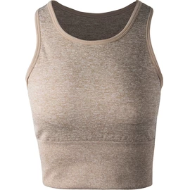 Sport BH Endurance Flowee Seamless Sports Bra Warm Taupe