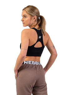 Sport BH Nebbia  Active Sports Bra with medium impact 413 black  XS