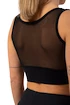 Sport BH Nebbia  Black Mesh Design Sports Bra "Breathe" 412 black