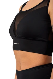 Sport BH Nebbia  Black Mesh Design Sports Bra "Breathe" 412 black  S