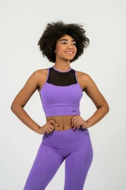 Sport BH Nebbia FIT Activewear Padded Sports Bra purple