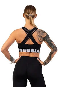 Sport BH Nebbia  Medium Impact Cross Back Sports Bra 410 black