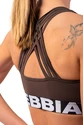 Sport BH Nebbia  Medium Impact Cross Back Sports Bra 410 brown