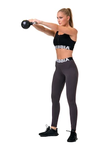 Sport BH Nebbia  Smart zip sports bra black  XS