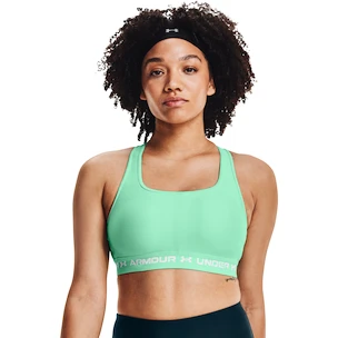 Sport BH Under Armour  Crossback Mid Bra-GRN  S