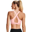 Sport BH Under Armour  Crossback Mid Bra pink