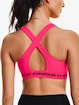 Sport BH Under Armour  Crossback Mid Bra-PNK